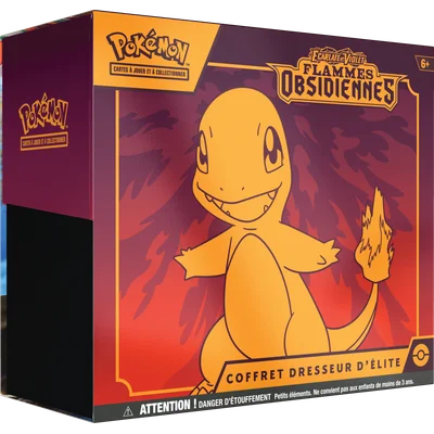 Coffret Dresseur d'élite Flammes Obsidiennes