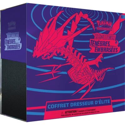 Coffret Dresseur d'élite Ténèbres Embrasées