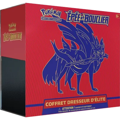 Coffret Dresseur d'élite Épée et Bouclier - Zacian