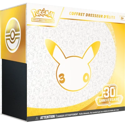 Coffret Dresseur d'élite 30e Anniversaire