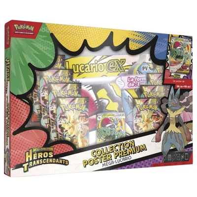 Coffret Collection Poster Premium Méga-Lucario-ex